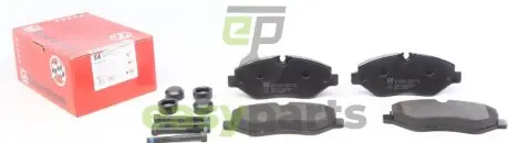 Колодки гальмівні (передні) MB Sprinter (906) /Vito (W639) (Brembo) ZIMMERMANN 291922101