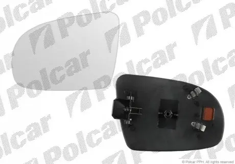 Вставка зовнішнього дзеркала права Polcar 5555551M