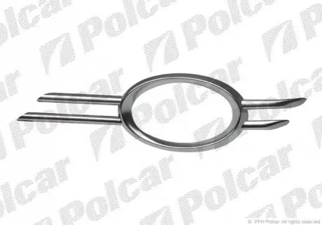 Рамка фары противотуманной левый Polcar 501729-1