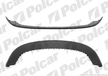 Спойлер бампера переднего Polcar 951325-J