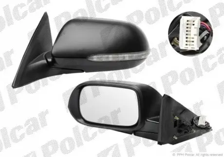 Зеркало наружное правый Polcar 3833524M