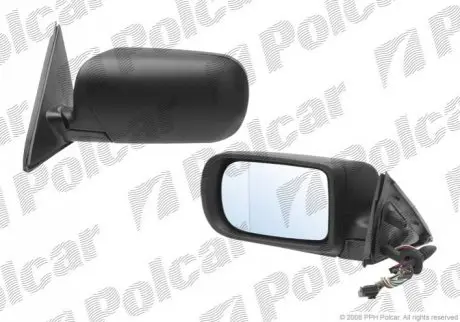 Фото дзеркало зовнішнє лівий Polcar 2016517M Дзеркало зовнішнє лівий Polcar 2016517M