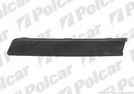 Молдинг бампера лівий Polcar 95550725