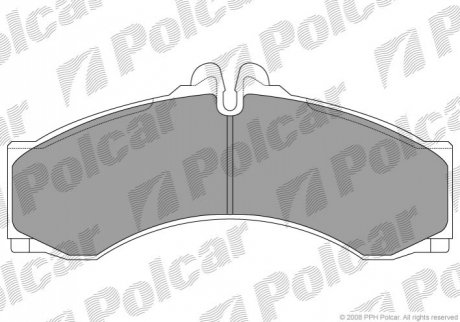 Гальмівні колодки Polcar S70-2022 (фото 1)