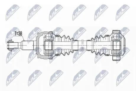ПРИВОДНОЙ ВАЛ NTY NPW-VW-177