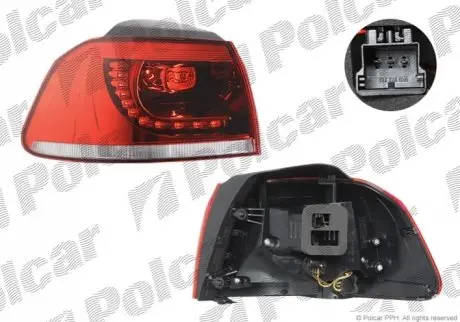 Фонарь задний Polcar 951888AE