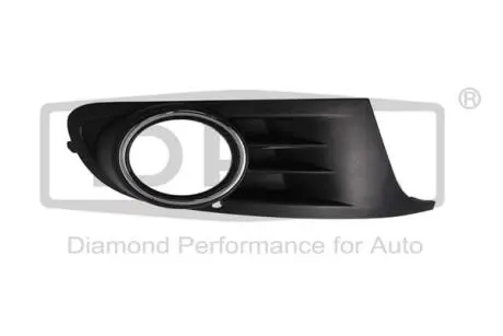 Решетка противотуманной фары правая с отверстием VW Golf (08-13) D DPA 88541177802