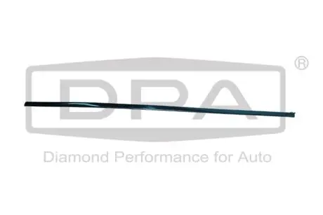 Молдинг двери передней правой (хром) Skoda Superb II Estate (3T5) (09-15) (88530 DPA 88530859802