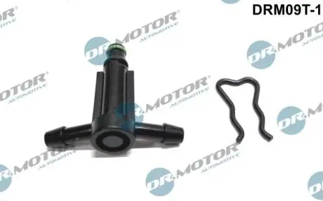Штуцер шланга обратки Т-подiбний, з безпекою - Bosch (пласт.) DR MOTOR DRM09T1