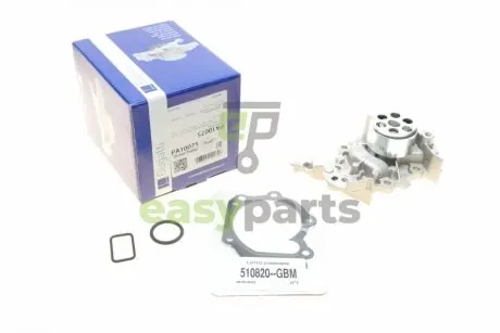 Помпа води Renault Clio II/III/IV/Logan II 1.2/1.2 16V 00-/Dacia Sandero 1.2 08- BUGATTI PA10075