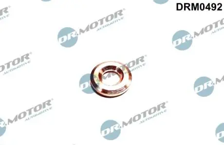 Прокладка термiчна форсунки 7,6x17x3mm DR MOTOR DRM0492