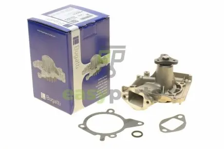Помпа води Mazda 121/323 1.1/1.3/1.6/1.8 87-01/RX-7 1.3 92-02/Kia Sephia 1.5-1.6 95-97 (B/B) (6 лоп) BUGATTI PA6703