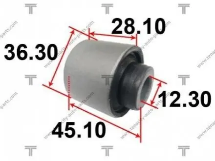 Сайлентблок рычага mitsubishi galant 2.4 94-97 TENACITY AAMMI1004