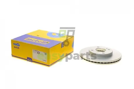 Диск гальмівний (передній) Ford Fiesta 08-/KA+ 16- (258x23) Metelli 23-0975C