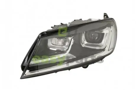 VW Фара основная Bi-Xenon с мотором регул.дальн.света D3S W5W WY21W лів.Touareg 14- HELLA 1EL011937411