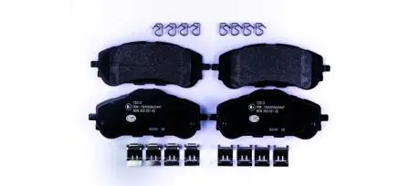 Тормозные колодки дисковые перед. Peugeot 308 II 1.2-2.0D 2013- HELLA 8DB 355 021-321