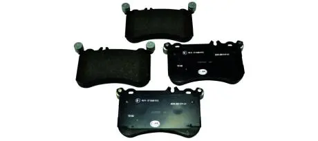 Комплект тормозных колодок, дисковый тормоз HELLA 8DB355019611