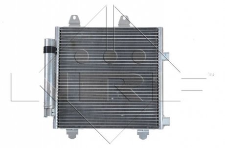 Радіатор кондиціонера (з осушувачем) Citroen C1/Peugeot 107/Toyota Aygo 1.0/1.4HDi 05-14 NRF 35778 (фото 1)