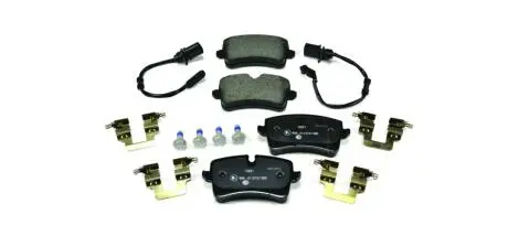 Колодки тормозные дисковые комплект; задн. HELLA 8DB355016011