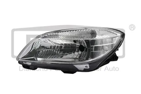 Фара левая без линзы белая Skoda Fabia (06-14),Roomster (06-15) DP DPA 99411286902