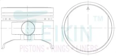 Фото поршні ремонт (+0.50 мм) (к-кт на мотор) Daihatsu HDC/HD-E Feroza, Applause TEIKIN 32142050 Поршні ремонт (+0.50 мм) (к-кт на мотор) Daihatsu HDC/HD-E Feroza, Applause TEIKIN 32142050