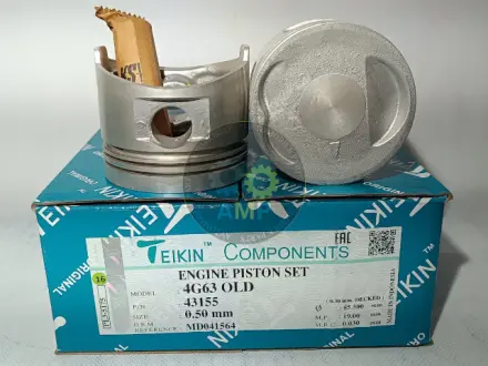 Фото поршні ремонт (+0.50 мм) (к-кт на мотор) Mitsubishi 4G63 OLD TEIKIN 43155050 Поршні ремонт (+0.50 мм) (к-кт на мотор) Mitsubishi 4G63 OLD TEIKIN 43155050