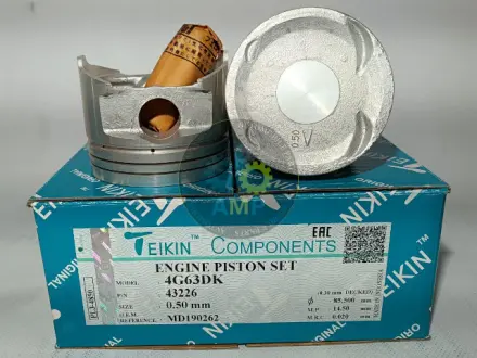 Фото поршні ремонт (+0.50 мм) (к-кт на мотор) Mitsubishi 4G63DK TEIKIN 43226050 Поршні ремонт (+0.50 мм) (к-кт на мотор) Mitsubishi 4G63DK TEIKIN 43226050