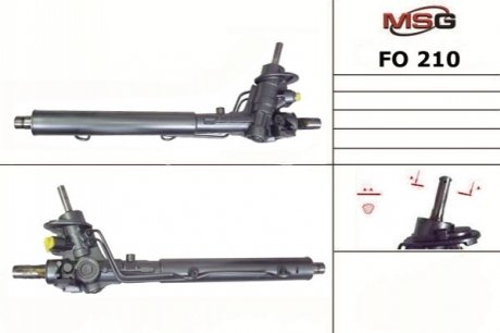 Рульова рейка з ГУР Нова FORD GALAXY (WGR) 95-00;SEAT ALHAMBRA (7V8, 7V9) 96-00 MSG FO210