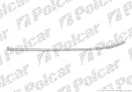 Накладка під фару (вія) лівий Polcar 201606-1