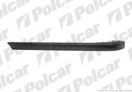 Накладка бампера лівий Polcar 20229611