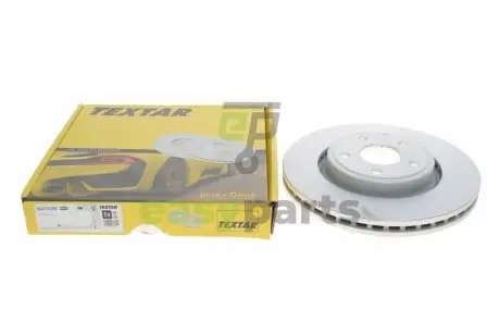 Диск гальмівний (передній) Jeep Grand Cherokee IV 10- (350x32) PRO+ TEXTAR 92272205