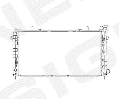 Радиатор Signeda RA60987Q
