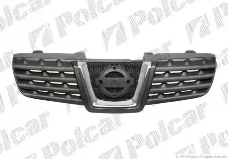 Решітка радіатора Nissan Qashqai 06-09 Polcar 275905