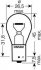 Лампа накаливания, фонарь указателя поворота, Лампа накаливания, фара заднего хода, Лампа накаливания, стояночный / габаритный огонь, Лампа накаливания, фонарь указателя поворота OSRAM 7507ULT (фото 3)