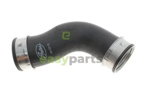 Патрубок інтеркулера (нижній) (L) Audi A3/Skoda Octavia/SuperB/VW Golf/Jetta/Passat 2.0D 03- (ззаду) Gates 09-0215