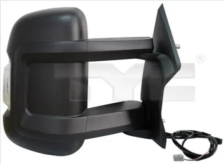 LUSTERKO CITROEN JUMPER/FIAT DUCATO/PEUGEOT BOXER 06- LEWE ELEKTRYCZNE PODGRZEWANE Z KIERUNKOWSKAZEM DRUGIE РАМИ 190 ММ WYPUKrE TYC 309-0162