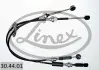 CI?GNO DRепKA ZMIANY BIEG?W NISSAN INTERSTAR/OPEL MOVANO/RENAULT MASTER 01- 1145/980 LEWE/PRAWE LINEX 30.44.01 (фото 2)