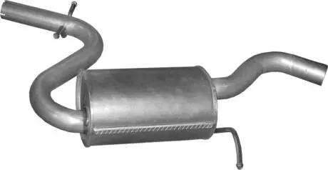 TгUMIK POLMOSTR?W 24.86ALU МRODKOWY SKODA OCTAVIA II 1.4 TSI 08-13,VW GOLF V/VI 07-13,JETTA 1.4 TSI 05-10 POLMOSTROW 24.86