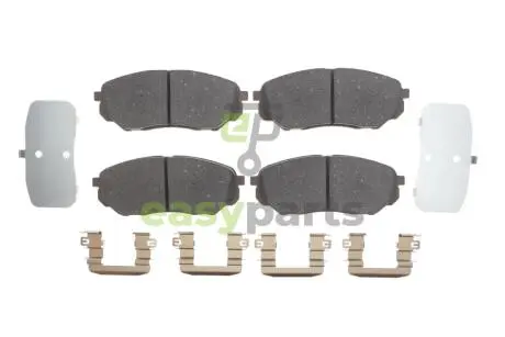 Колодки гальмівні (передні) Hyundai Santa Fe IV/Kia Sorento 2.0-3.3 15- (Mando) ATE 13.0460-5681.2