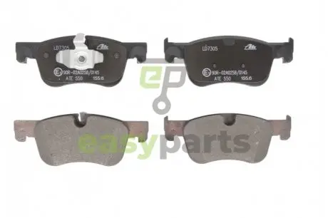 KLOCKI HAM CERAMIC CITROEN C4 II PICASSO 1.2THP 16-, 1.6THP 13-, 2.0 BLUEHDI 13- ATE 13.0470-7305.2