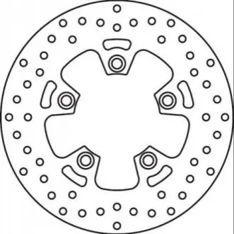 Диаметр (мм) : внешний 240, внутренний 89, отв. 10,5.Толщина (мм) : 5.Кол-во отв. : 5. - задний BREMBO 68B40771