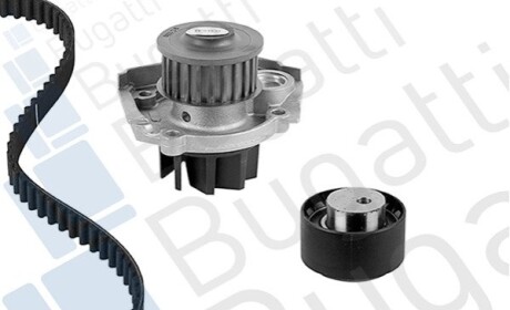 ZESTAW ROZRZ Z POMPЕ WODY FIAT BRAVO/500 1,2/1,4/ALFA GIULIETTA/MITO 1,4TB 10- BUGATTI KBU10153A