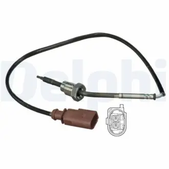 CZUJNIK TEMP SPALIN SEAT CORDOBA, IBIZA / SKODA FABIA, ROOMSTER / VW POLO 02-10 Delphi TS30077