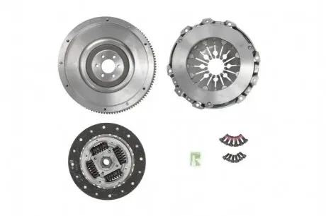 ZESTAW SPRZ?Gего 4-ELEMENTOWY FORD FOCUS III 1,6 TDCI 11 - / Z KOGEM ZAMACHOWYM/ Valeo 835175
