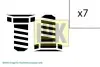 ZESTAW MRUB крепления корA ZAMACHOWEGO LUK 411023810 MITSUBISHI ASX/LANCER 1,8D/2,2D 08- 411 0238 10
