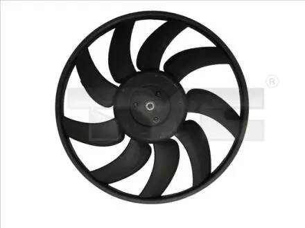 WENTYLATOR CHгODNICY AUDI A4 07-15/A5 07-17/A7 10-/A6 10-/Q5 08-/SEAT EXEO 08- TYC 802-0012