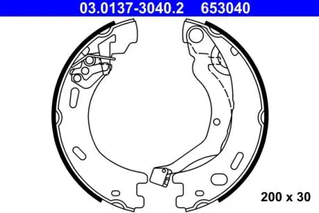 SZCZ?KI HAM LAND ROVER DISCOVERY IV 3.0 4X4 13-, 2.7TD 4X4 09- TYг ATE 03.0137-3040.2