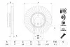 TARCZA HAM BMW E60, E61, E63 3.0D, 4.0, 4.8 04-10 PRZ?D DWUCZ?МCIOWA BOSCH 0 986 479 E20 (фото 5)