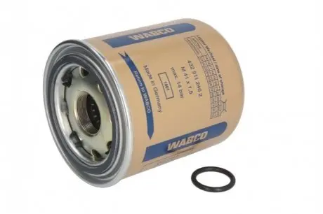 Фото filtr osuszacza powietrza truck daf xf105 seria gold m41 prawy gwint Wabco 4329112462 FILTR OSUSZACZA POWIETRZA TRUCK DAF XF105 SERIA GOLD M41 PRAWY GWINT Wabco 4329112462