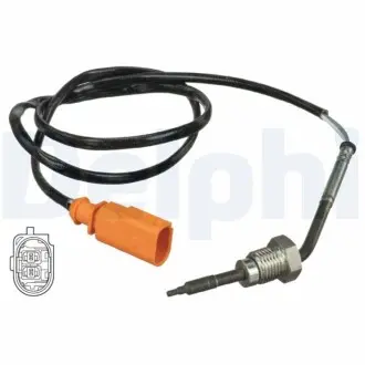 CZUJNIK TEMP SPALIN SEAT IBIZA / SKODA FABIA, ROOMSTER / VW POLO 09- Delphi TS30087